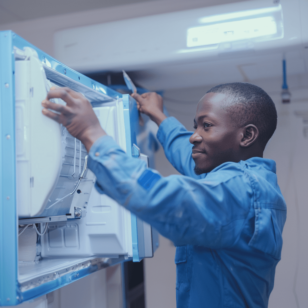 clan5156_happy_african_american_air_condition_Repairer_wearing__5d57f2e9-b